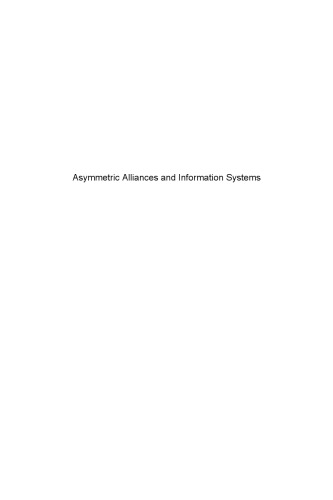 Asymmetric Alliances and Information Systems