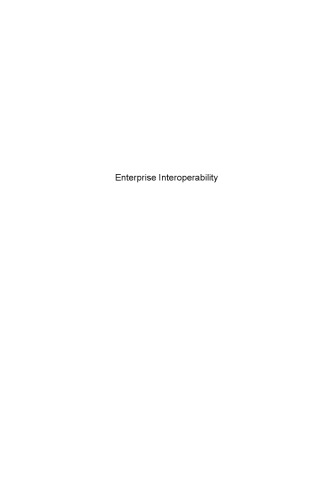 Enterprise Interoperability