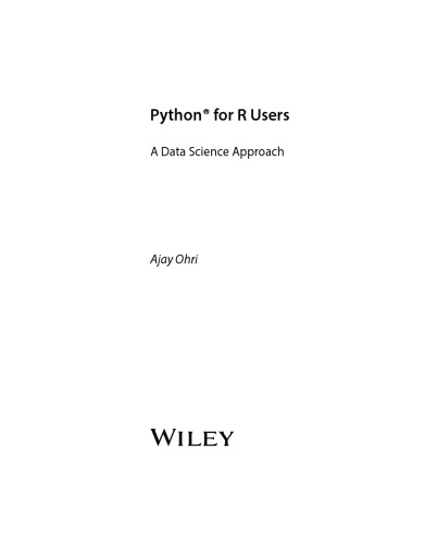 Python for R Users