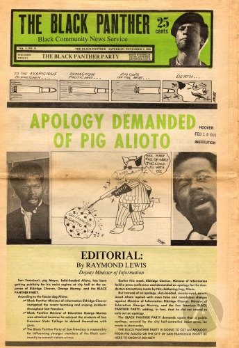 The Black Panther newspaper