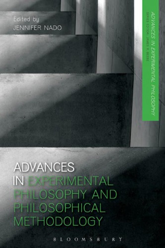 Advances in Experimental Philosophy and Methodology