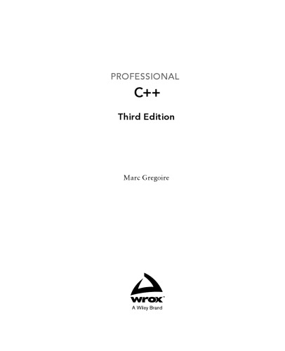 Professional C++