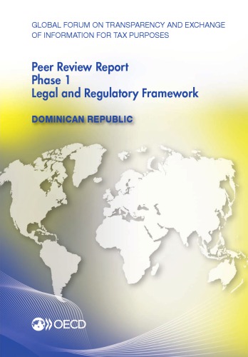 Phase 1, Legal and regulatory framework : Dominican Republic 2015