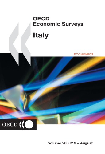 OECD Economic Surveys : Italy - Volume 2003 Issue 13.