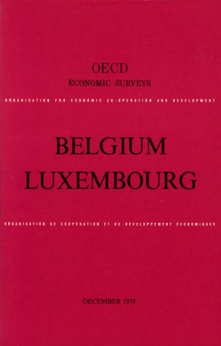 OECD economic surveys. Belgium/Luxembourg.