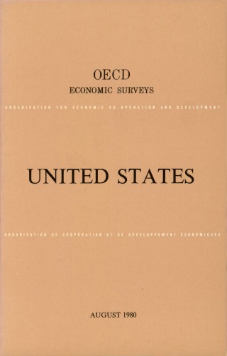 Oecd Economic Surveys : United States 1980-1981.