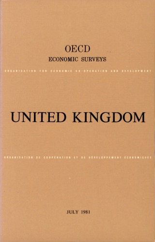 Oecd Economic Surveys : United Kingdom 1980-1981.