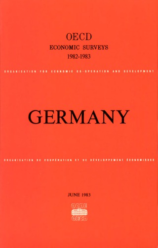 Oecd Economic Surveys : Germany 1982-1983.