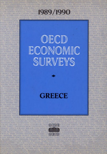 Oecd Economic Surveys : Greece 1989-1990.