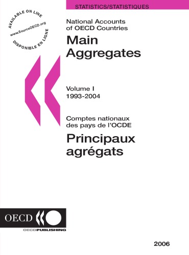 National Accounts of OECD Countries Volume I, Main Aggregates, 1993-2004, 2006 Edition.