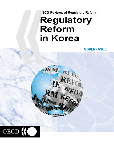 Regulatory reform in Korea.