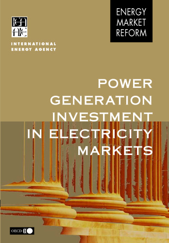 Power Generation Investment in Electricity Markets.