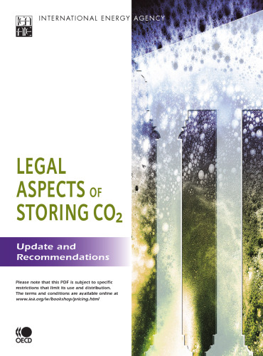 Legal aspects of storing CO2 : update and recommendations