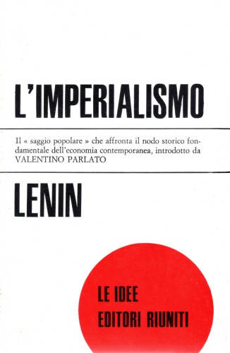 L’imperialismo, fase suprema del capitalismo