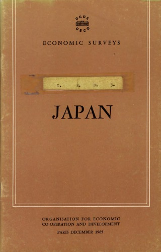 OECD Economic Surveys: Japan 1965