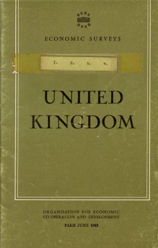 OECD Economic Surveys : United Kingdom 1965.