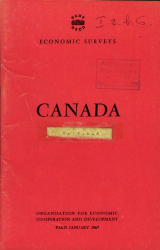 OECD Economic Surveys: Canada 1967