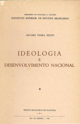 Ideologia e Desenvolvimento Nacional