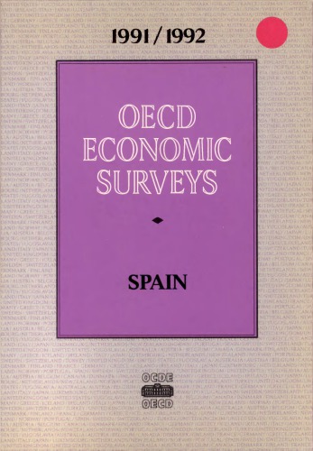 OECD Economic Surveys : Spain 1992.