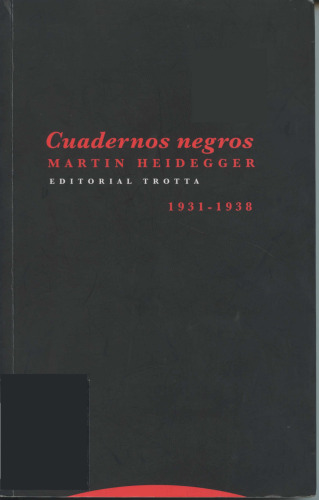 Reflexiones II - VI. Cuadernos Negros (1931-1938)