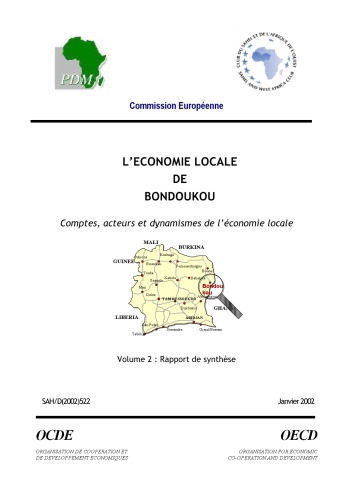 Écoloc - Gérer l’économie localement en Afrique - Evaluation et prospective / Etudes L’économie locale de Bondoukou - Synthèse.