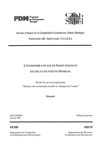 L’économie locale de Saint Louis et du delta du fleuve Sénégal - Résumé