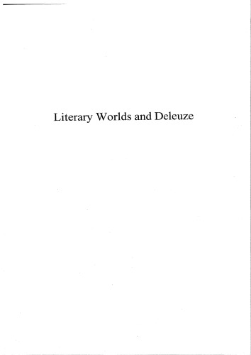 Literary Worlds and Deleuze: Expression as Mimesis and Event