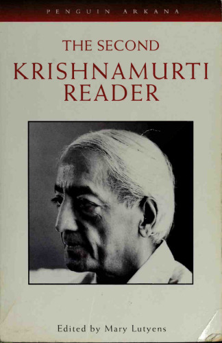 The Second Penguin Krishnamurti Reader