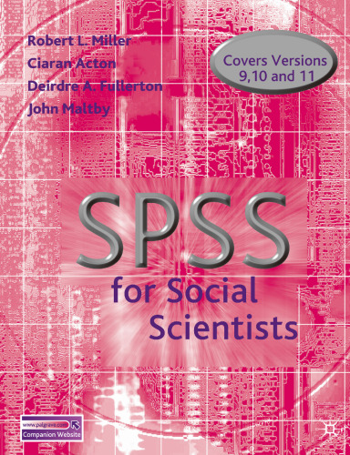 SPSS for Social Scientists