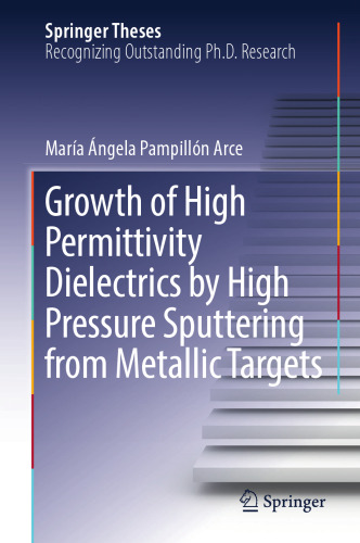 Growth of High Permittivity Dielectrics by High Pressure Sputtering from Metallic Targets