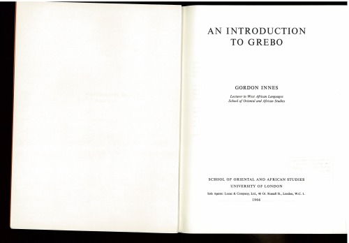 An introduction to Grebo