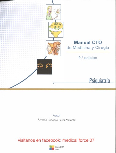 Manual CTO de Medicina y cirugia Psiquiatría