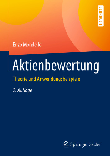  Aktienbewertung: Theorie und Anwendungsbeispiele