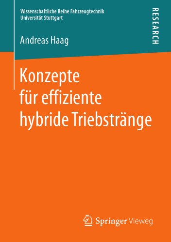  Konzepte für effiziente hybride Triebstränge