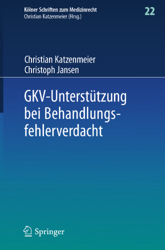 GKV-Unterstützung bei Behandlungsfehlerverdacht