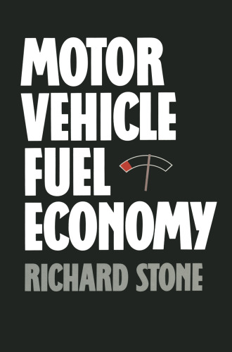 Motor Vehicle Fuel Economy