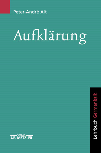 Aufklärung: Lehrbuch Germanistik