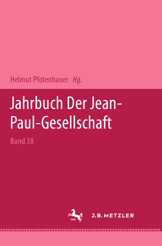 Jahrbuch der Jean-Paul-Gesellschaft