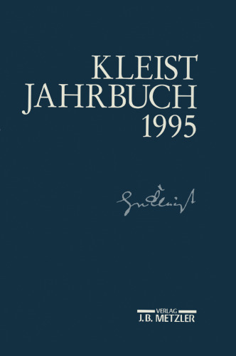 Kleist-Jahrbuch 1995