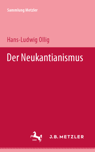 Der Neukantianismus