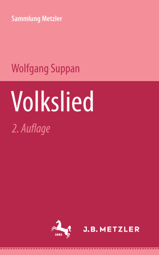 Volkslied: Seine Sammlung und Erforschung