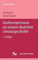 Quellenrepertorium zur neueren deutschen Literaturgeschichte