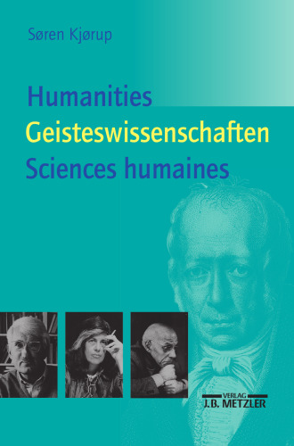 Humanities Geisteswissenschaften Sciences humaines: Eine Einführung