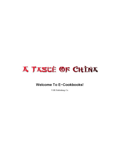 A Taste of China: The Definitive Guide to Regional Cooking (Pavilion Classic Cookery)