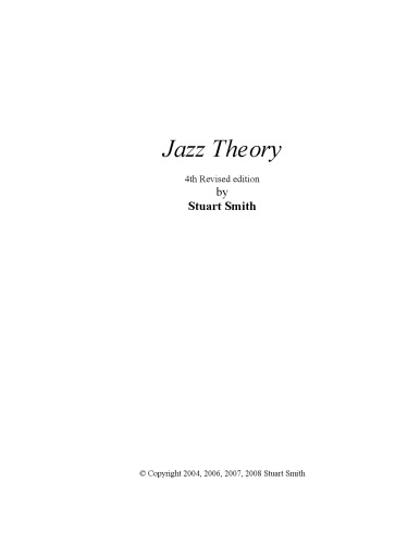 Jazz Theory