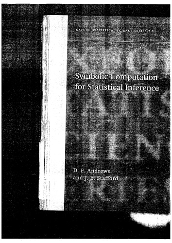 Symbolic Computation for Statistical Inference