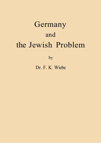 Germany and the Jewish Problem