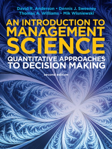 An introduction to management science : quantitative approaches to decision making.