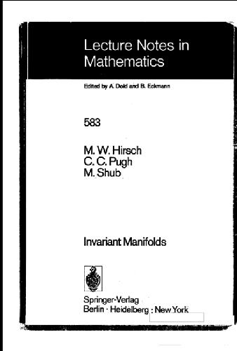 Invariant Manifolds