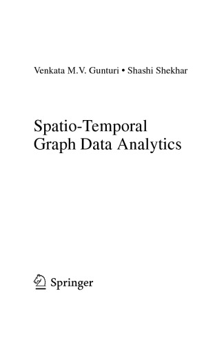 Spatio-Temporal Graph Data Analytics